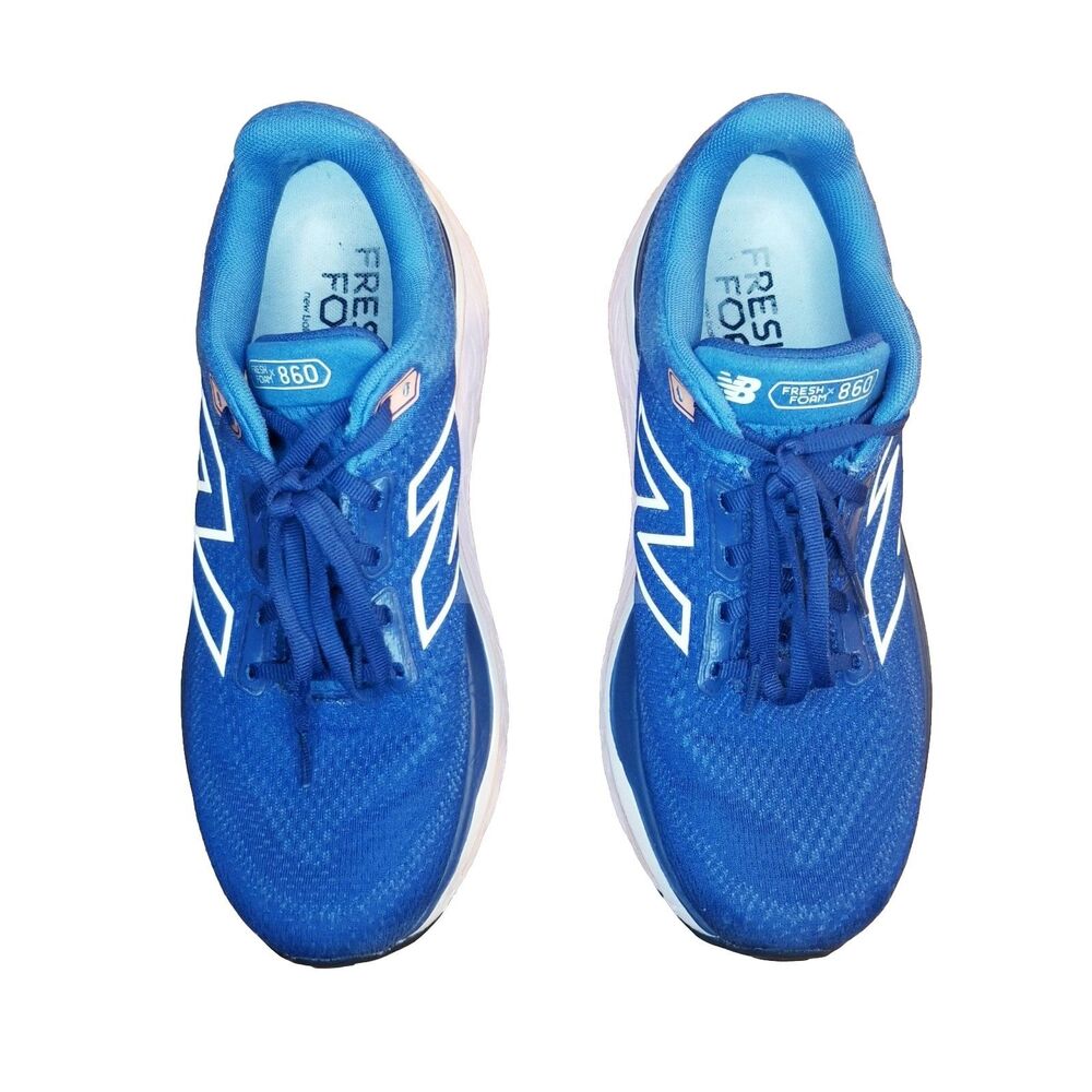 New Balance 860v14 Women's Size 9.5 Blue Pink Running Shoes Sneakers W860H14